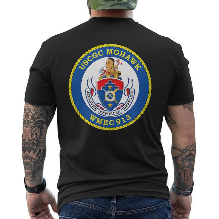 Uscgc Mohawk Wmec913 Mens Back Print T-shirt