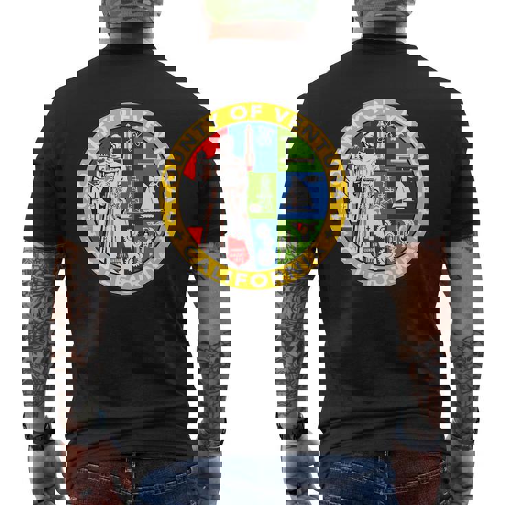 Ventura Coat Of Arms Jersey National Pride Gift Mens Back Print T-shirt