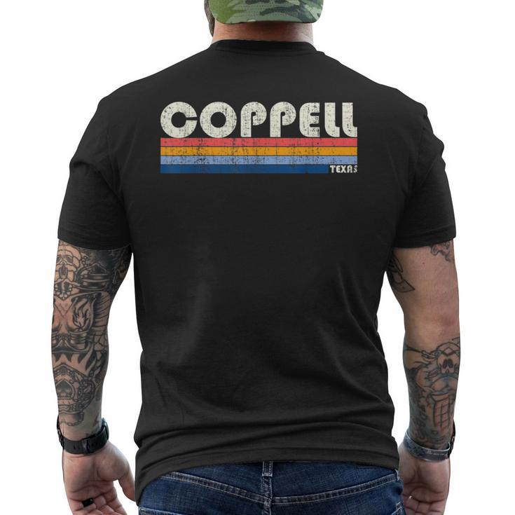 Vintage 70S 80S Style Coppell Tx Men's T-shirt Back Print