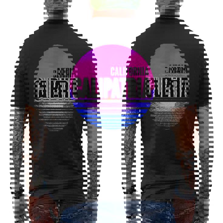 Vintage Calipatria Vaporwave California Men's T-shirt Back Print