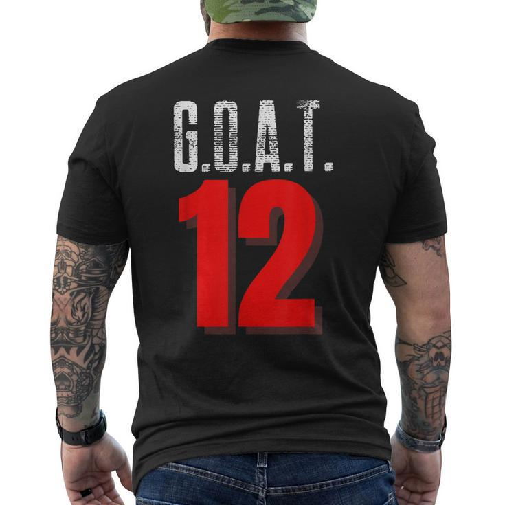 Vintage Distressed Goat 12 Men's T-shirt Back Print
