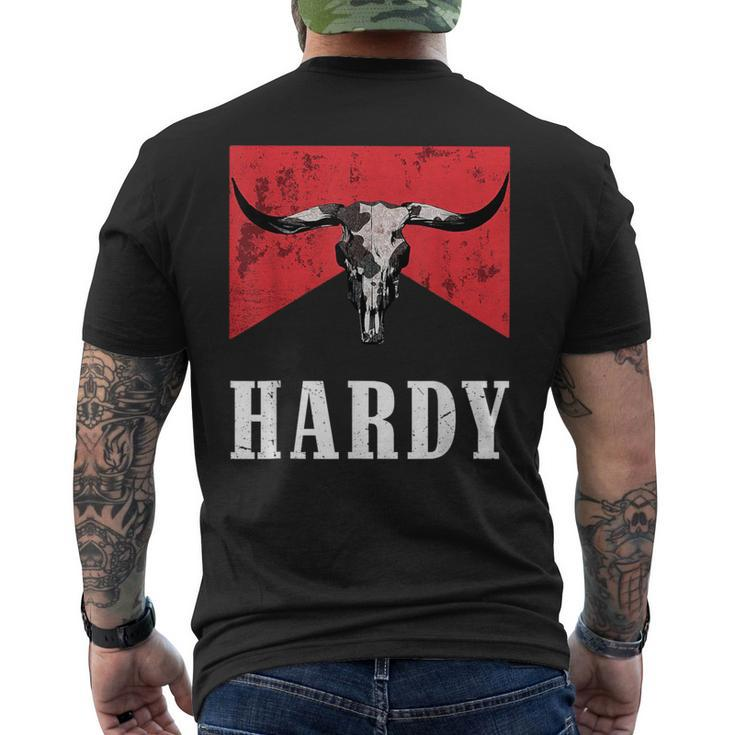Vintage Hardy Western Country Music Men's T-shirt Back Print