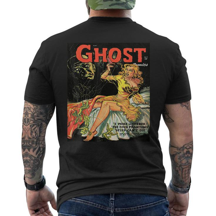 Vintage Horror Comic Cover Horror Men's T-shirt Back Print