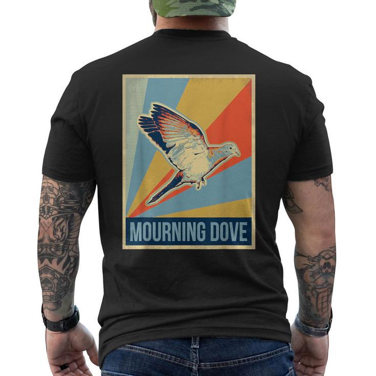 Vintage Mourning Dove T Men's T-shirt Back Print