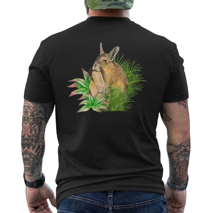 Viscachas South American Rodent Lover Cute Exotic Pet Men's T-shirt Back Print