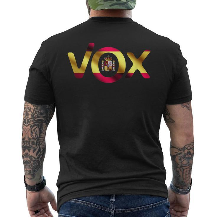 Vox Spain Viva Politica Men's T-shirt Back Print