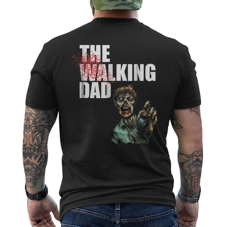 The Walking Dad Fathers Day Horror Movies Walking Dad  Men's T-shirt Back Print