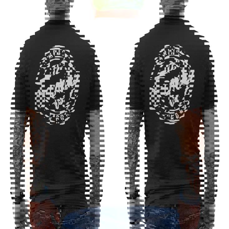 Warning Family Trip In Progress 2023 Family Trip Matching Mens Back Print T-shirt