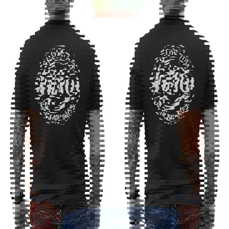 Welcome To The Shitshow I Hope You Brought Alcohol Alcohol Funny Gifts Mens Back Print T-shirt
