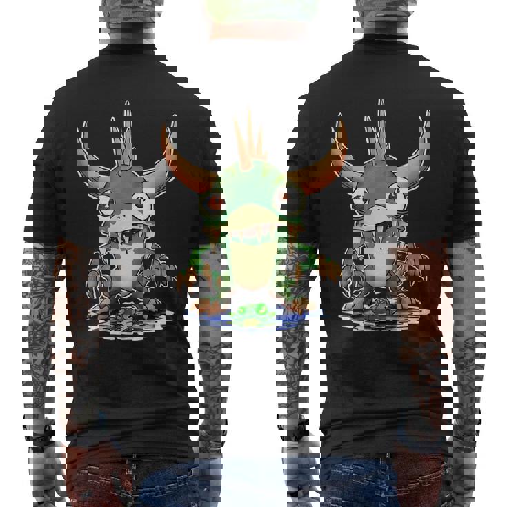 Wisconsins Legendary Hodag Of Rhinelander Mens Back Print T-shirt