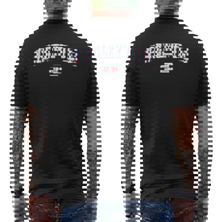 Wrigleyville Wrigleyville Est 1914 Men's T-shirt Back Print