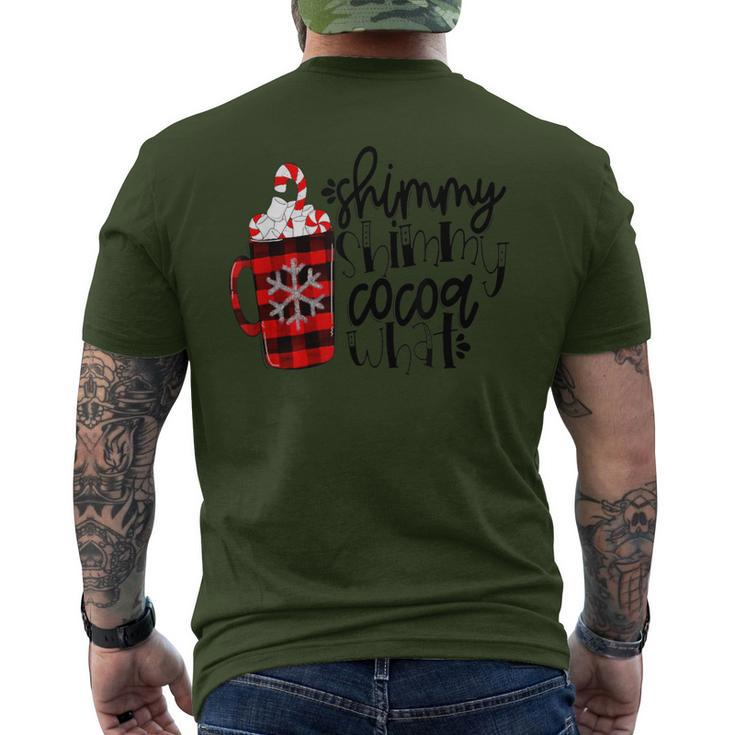Shimmy Shimmy Cocoa What Christmas Party Men's T-shirt Back Print