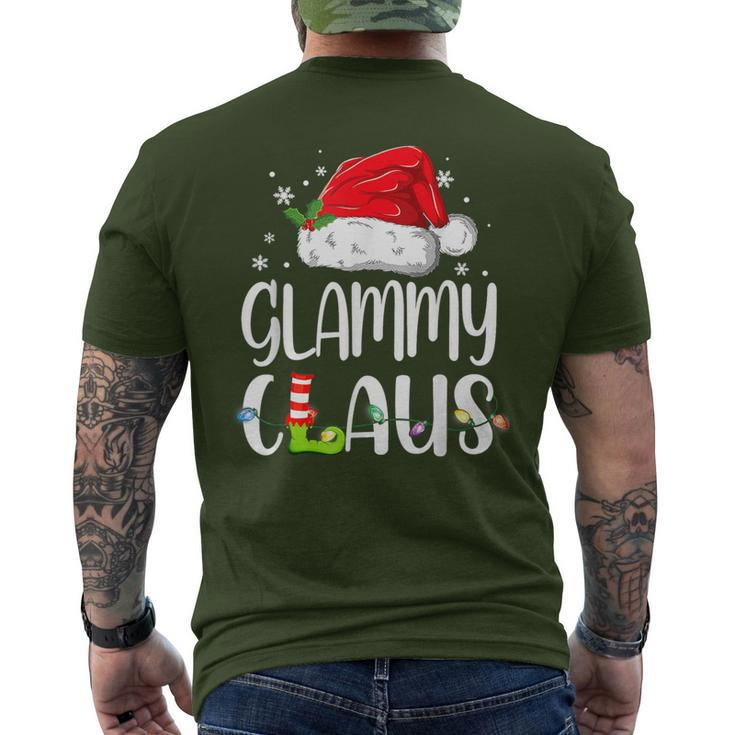 Glammy Claus Christmas 2023 Family Xmas Men's T-shirt Back Print