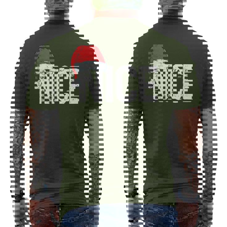 Naughty Or Nice Costume Matching Christmas Couples T-Shirt Naughty Or Nice Costume Matching Christmas Couples T-Shirt