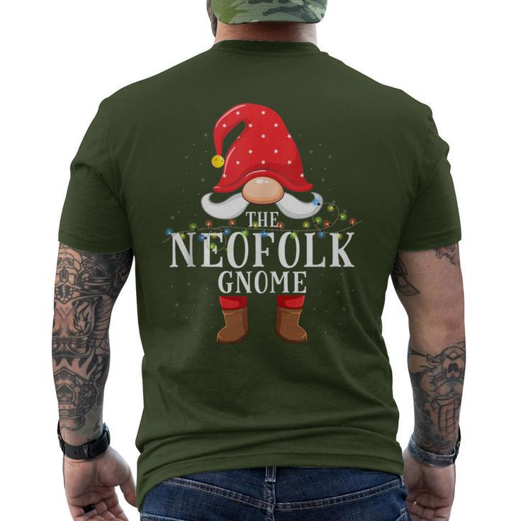 Neofolk Gnome Matching Christmas Family Pajama Men's T-shirt Back Print