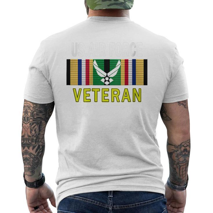 Air Force Us Veterans Day Us Air Force Veteran Men's Back Print T-shirt