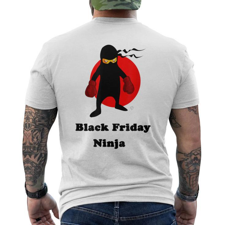 Black Friday Ninja For After Thanksgiving Sales Men's T-shirt Back Print