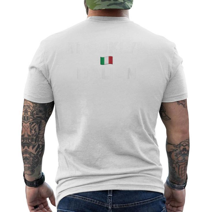 Brooklyn New York Italian American Pride Gift  Mens Back Print T-shirt