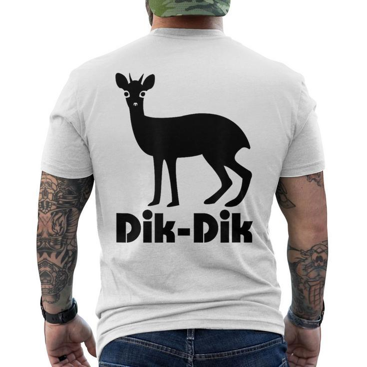 Dik-Dik Graphic Men's T-shirt Back Print