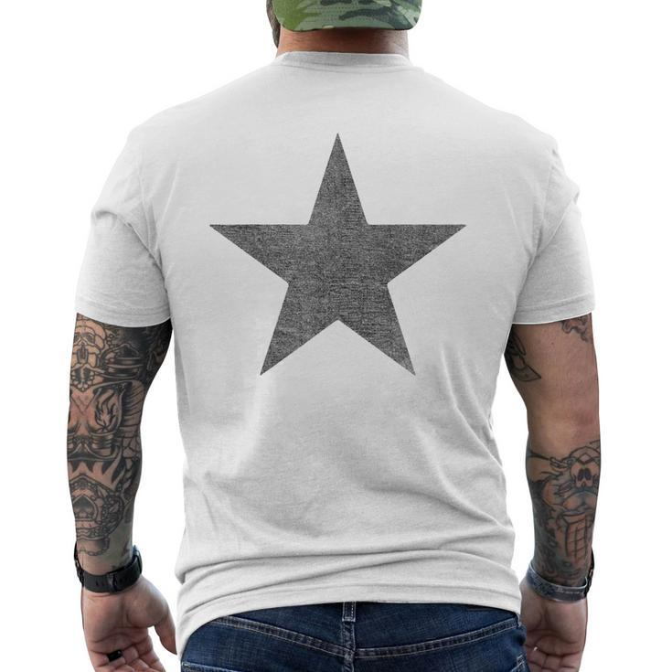 Downtown Girl Clothes Aesthetic Punk Star Y2k Grunge Alt Mens Back Print T-shirt