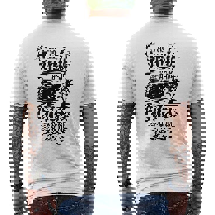 This Family Cruise Has No Control 2023 Cruise Squad Men's T-shirt Back Print