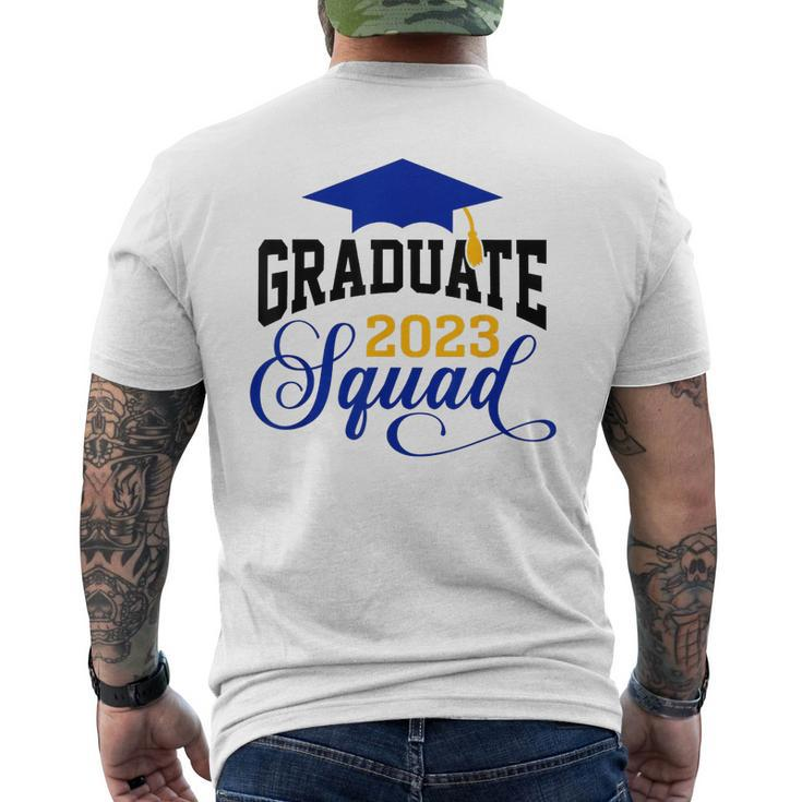 Family Squad Of 2023 Graduate Proud Cousin Graduation Day  Mens Back Print T-shirt