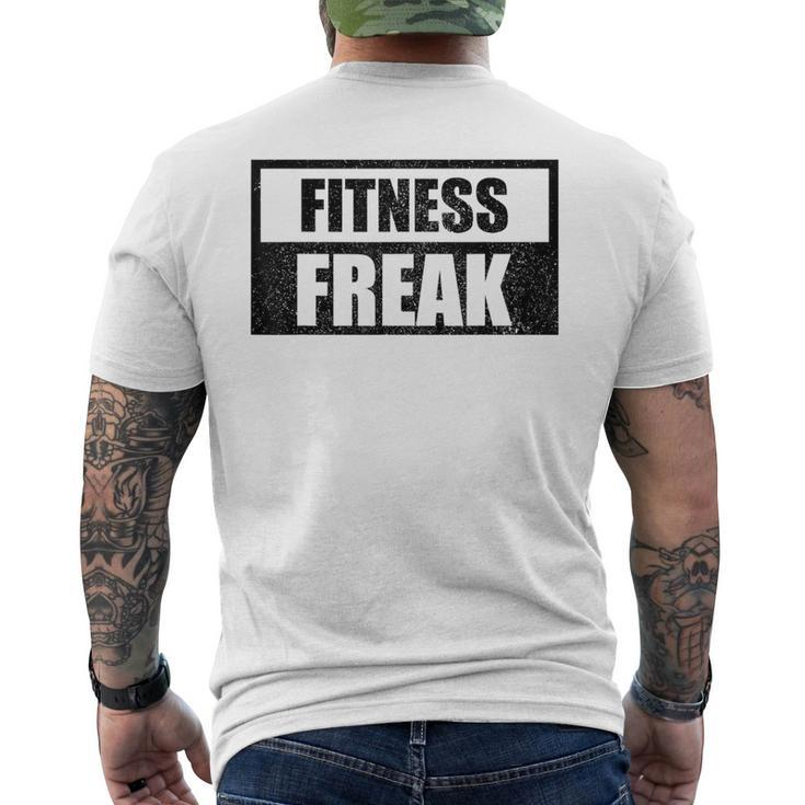 Fitness Freak Training Gym For Workout Men's T-shirt Back Print