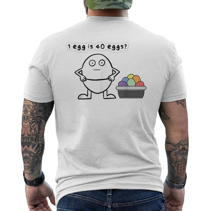 Funny Lgbt Feed Eggs I Think You Should Leave LGBT Funny Gifts Mens Back Print T-shirt