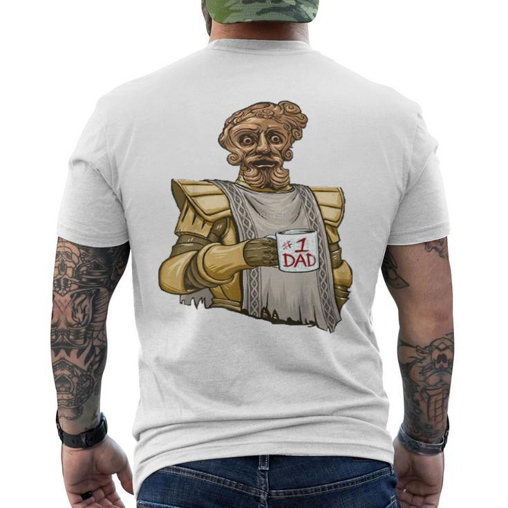 Giant Dad Men's T-shirt Back Print