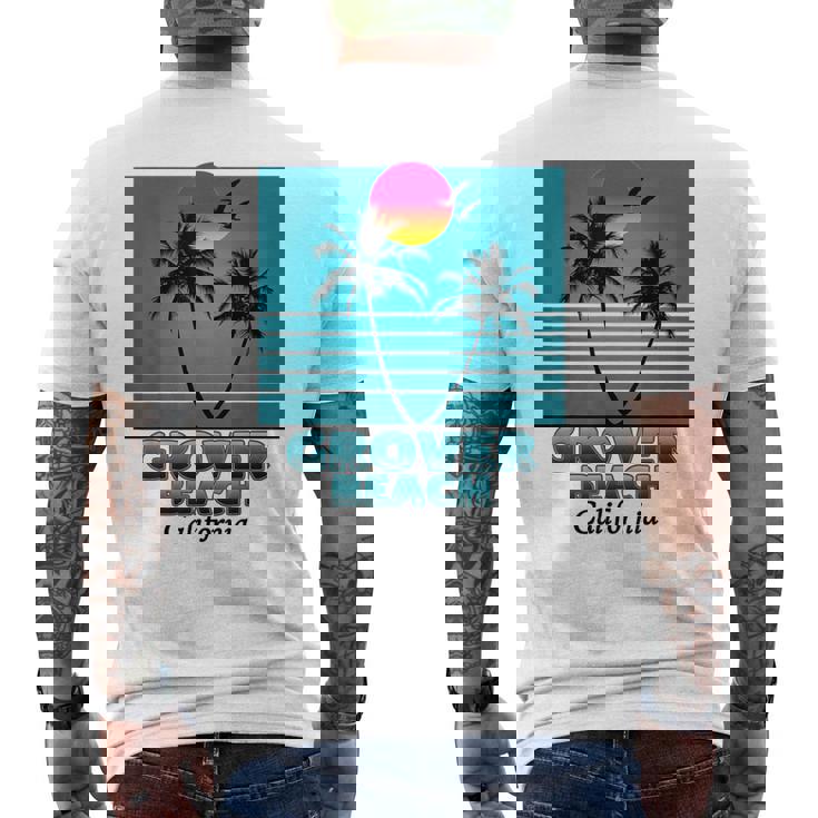 Grover Beach California Ca Summer Souvenirs Men's T-shirt Back Print