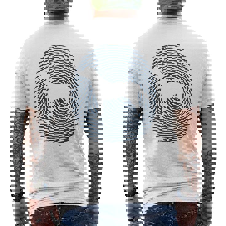 Hamiltonstovare Dna Fingerprint I Dog Hamiltonstovare Men's T-shirt Back Print