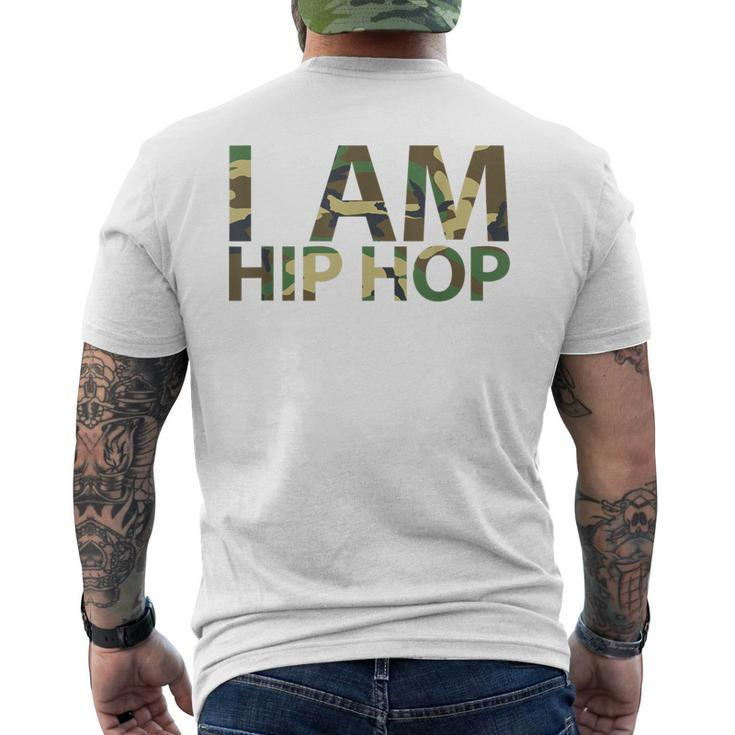 I Am Hip Hop Urban Men's T-shirt Back Print