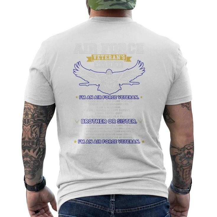 Im An Air Force Veteran - Best Gift For Veterans  Mens Back Print T-shirt