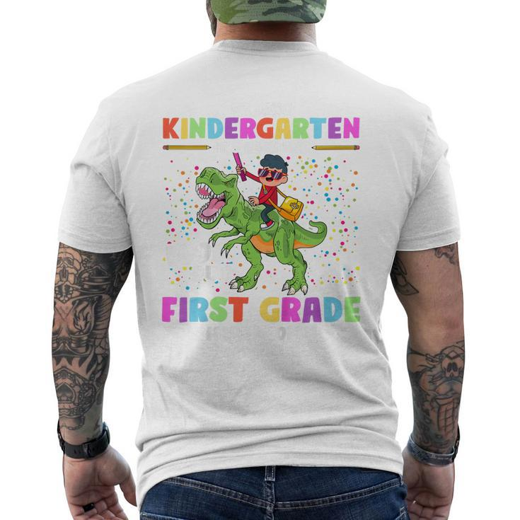 Kids So Long Kindergarten Graduation Class 2023 Dinosaur Kids  Mens Back Print T-shirt