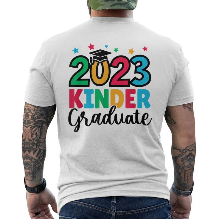 Kindergarten Graduate 2023 Graduation Last Day Of School  Mens Back Print T-shirt