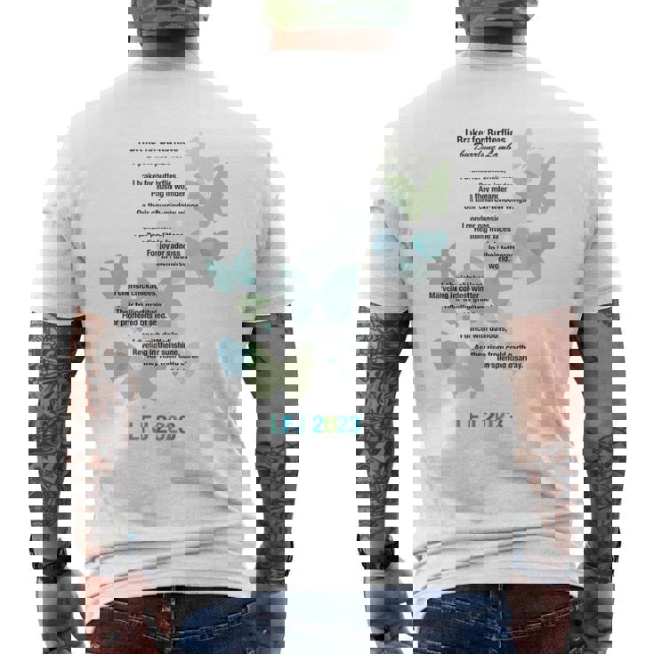 Lambfamjam 2023 Mens Back Print T-shirt