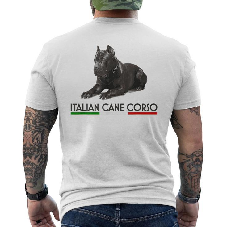 Love Italian Cane Corso Best Dog Ever  Mens Back Print T-shirt