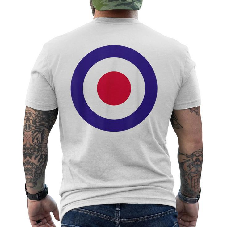 Mod Target Retro Mods Arrow Targets Fashion Men's T-shirt Back Print