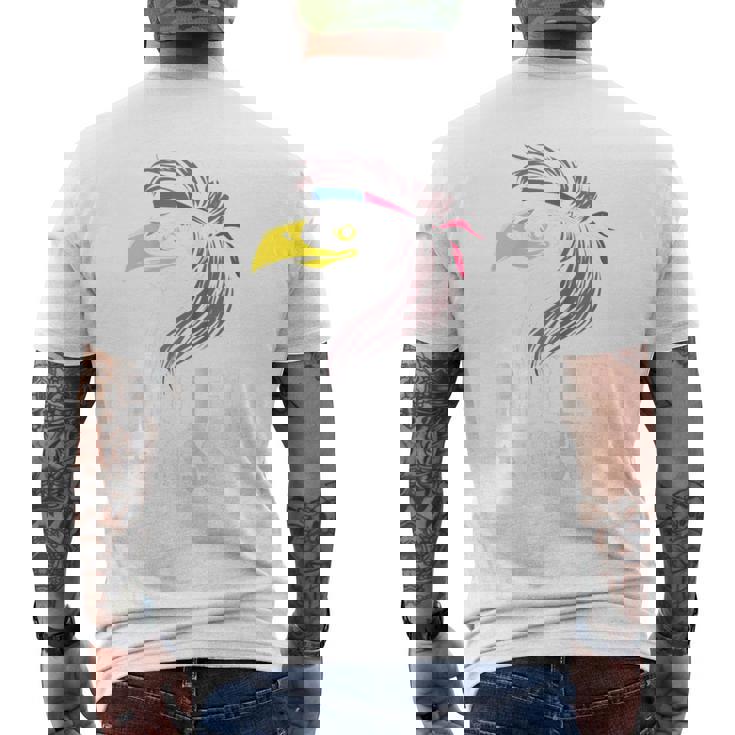 Mullet Boss - Mullet Pride Funny Redneck Mullet Mens Back Print T-shirt