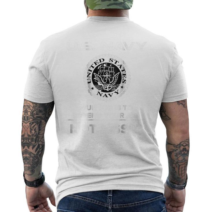 Navy Us Navy Men's Back Print T-shirt