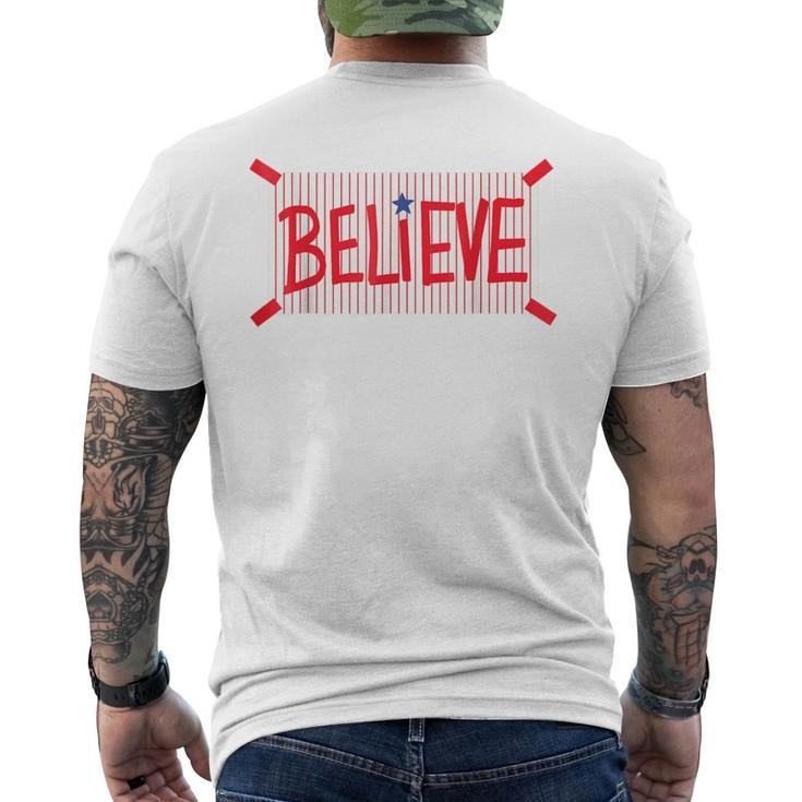 Philly Believe Men's T-shirt Back Print
