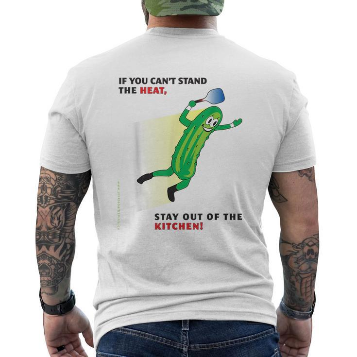 Pickleball S - Stay Out Of The Kitchen Mens Back Print T-shirt