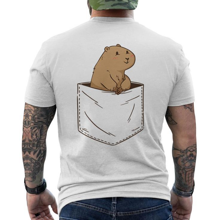Prairie Dog Brown Rodent Pet Animal Expert Cute Mammals Men's T-shirt Back Print