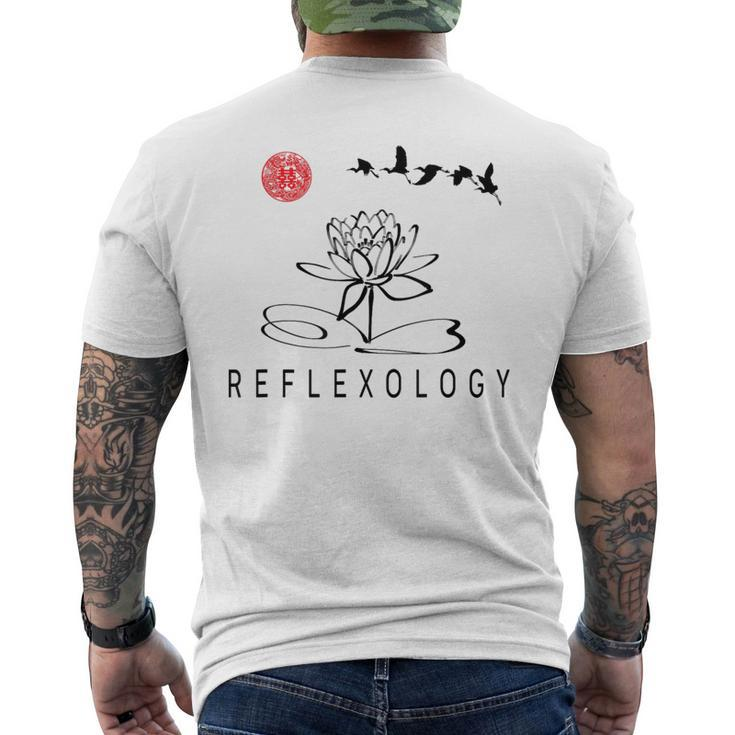 Reflexology Practitioner Reflexology Beginner Men's T-shirt Back Print