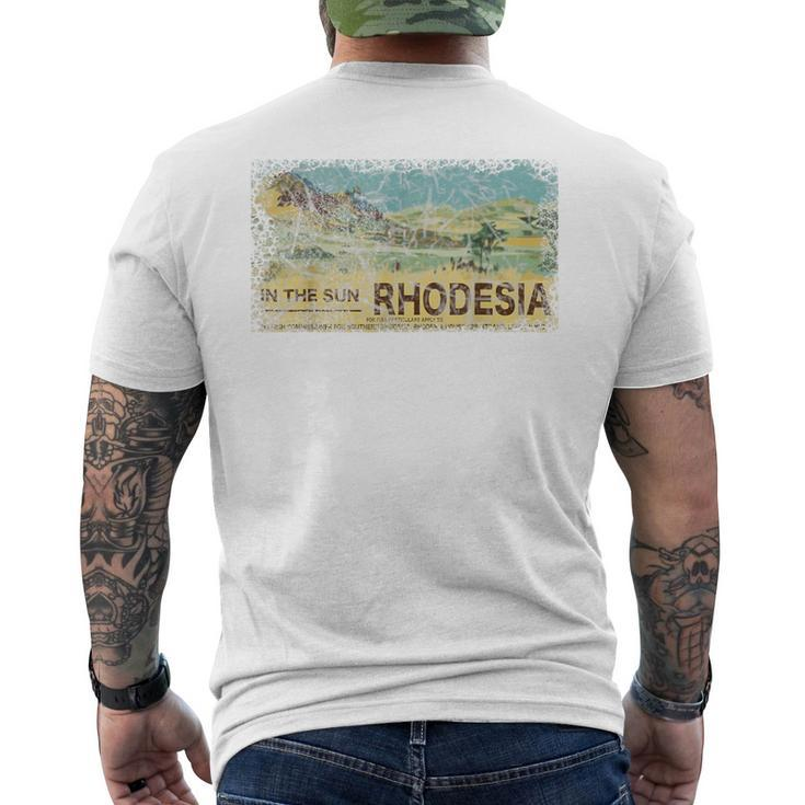 Rhodesia Poster Advertisement In The Sun Rhodesian Men's T-shirt Back Print