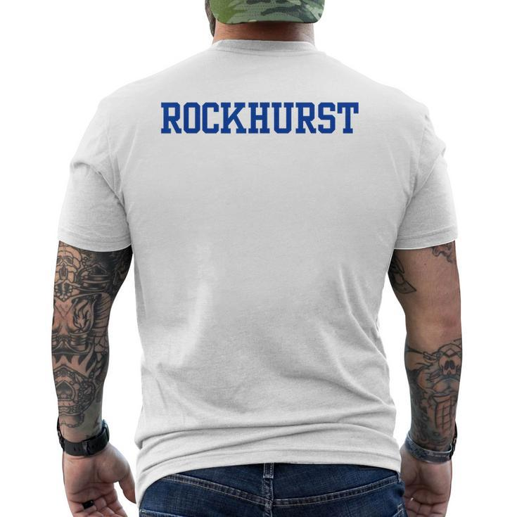 Rockhurst University  Mens Back Print T-shirt