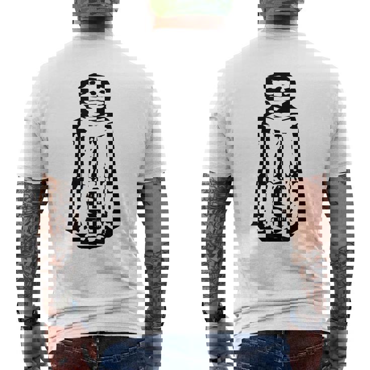 Salt Costume Couple Salt And Pepper Costume Men's T-shirt Back Print