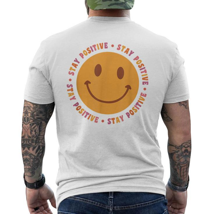 Stay Positive Spring Collection Men's T-shirt Back Print