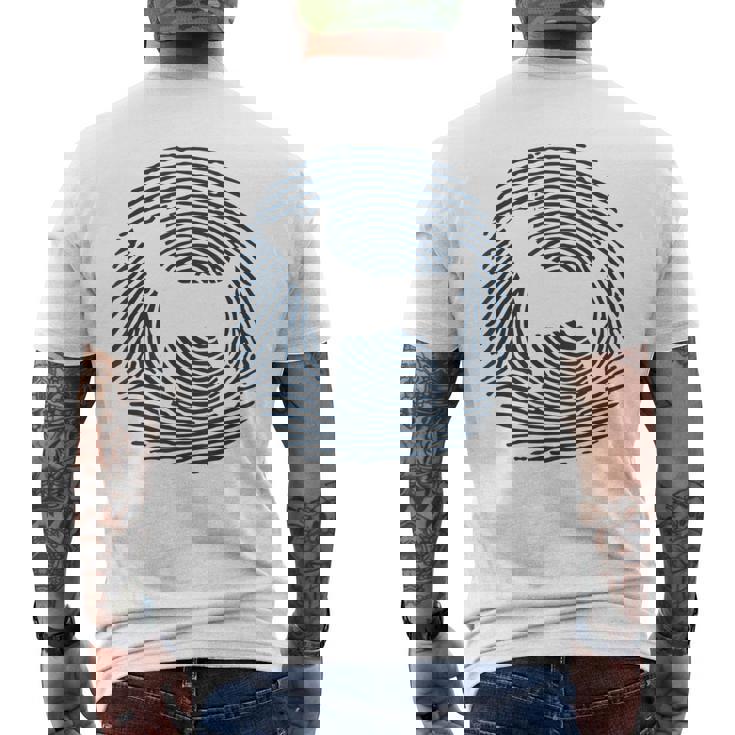 Tahltan Bear Dog Dna I Fingerprint Tahltan Bear Dog Men's T-shirt Back Print