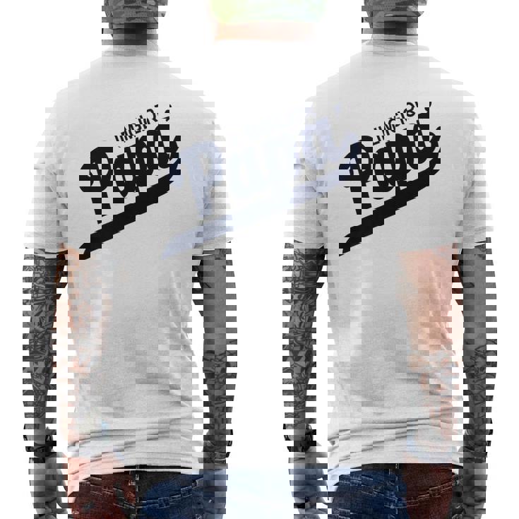 The Best Dad Italian Words Mens Back Print T-shirt